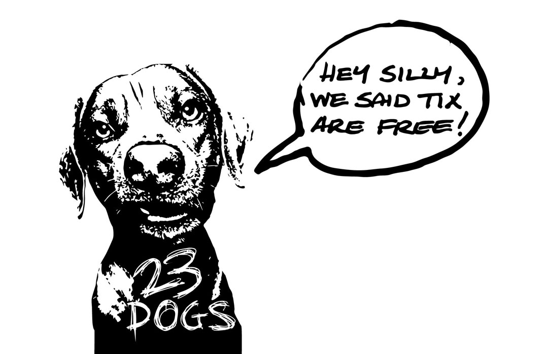 23 Dogs background image